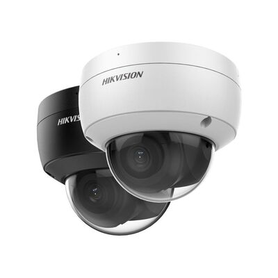 HIKVISION ACUSENSE 2CD2166G2-ISU 6MP DOME CAMERA, FIXED 2.8MM, IR 30M, MIC