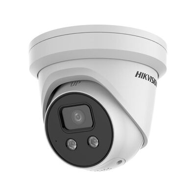 HIKVISION ACUSENSE 2CD2386G2-ISU-SL STROBE AUDIO 8MP TURRET, FIXED 2.8MM,IR 30M, MIC