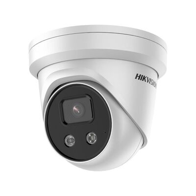 HIKVISION ACUSENSE 2CD2386G2-IU 8MP TURRET CAMERA, FIXED 2.8MM, IR 30M, MIC