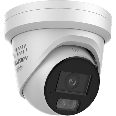 HIKVISION 8 MP Smart Hybrid Light with ColorVu Fixed Turret Network Camera - DS-2CD2387G3-LIS2UY-SL