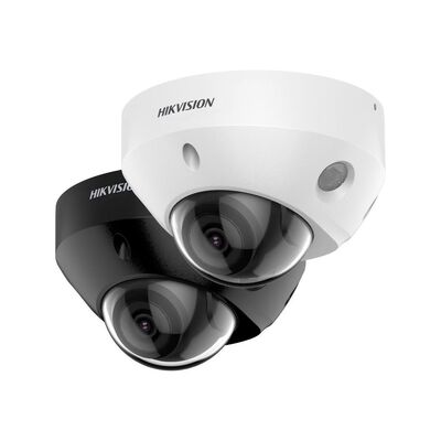 HIKVISION ACUSENSE 2CD2586G2-IS 8MP MINI DOME CAMERA, FIXED 2.8MM, IR 30M, MIC
