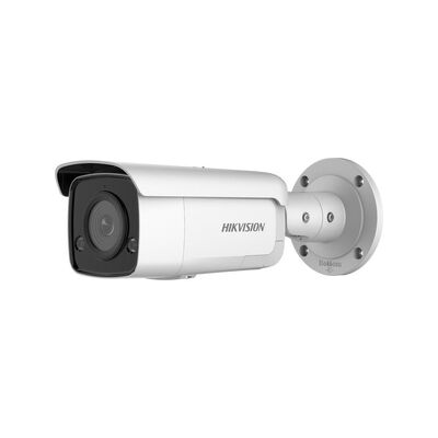 HIKVISION ACUSENSE 2CD2T66G2-ISU-SL STROBE AUDIO 6MP BULLET, FIXED 2.8MM, IR 60M, MIC