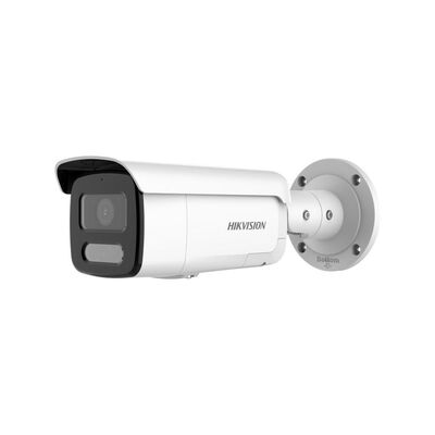HIKVISION HYBRID COLORVU 2CD2T67G2H-LISU-SL 6MP STROBE AUDIO BULLET , 2.8MM,IR 60M,MIC