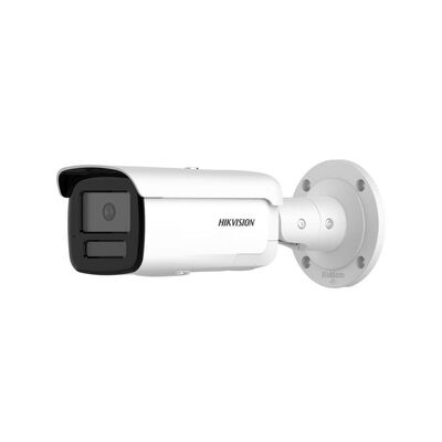 HIKVISION ACUSENSE 2CD2T86G2-ISU-SL STROBE AUDIO 8MP BULLET, FIXED 2.8MM, IR 60M, MIC