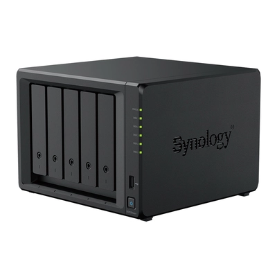 Synology DiskStation DS1525NEO+ ,5-Bay AMD Ryzen V1500B 4-core ,8GB DDR4 ,Diskless NAS - Non-ECC RAM Option
