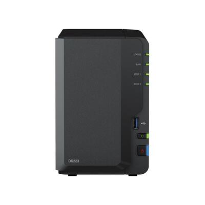 Synology DiskStation DS223 2-Bay 3.5" Diskless 1xGbE NAS (Tower) (HMB)
