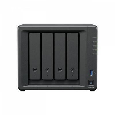 Synology DiskStation DS423+ 4-Bay 3.5" Diskless, Intel Celeron 4-core, 2xGbE NAS (SMB) - 2GB RAM