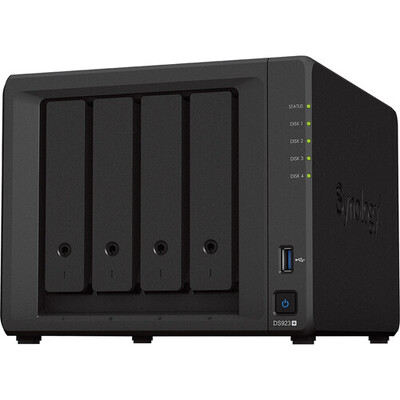 SYNOLOGY DS923+ 4-BAY NAS (NO DISK) RYZEN 1600, 4GB,GbE(2), USB(2),M.2(2), eSATA