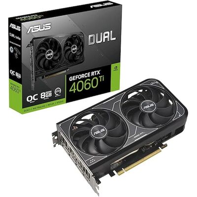 ASUS Dual GeForce RTX 4060 Ti V2 OC Edition 8GB GDDR6 - DUAL-RTX4060TI-O8G-V2