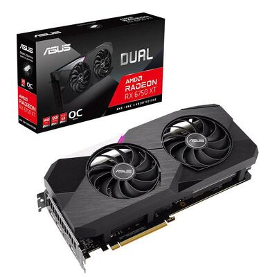 ASUS Dual Radeon RX 6750 XT OC 12GB Video Card