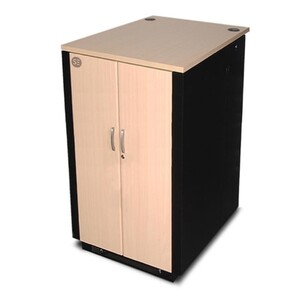 SERVEREDGE 24RU 750MM WIDE & 1130MM Deep Fully Assembled Free Standing 19" Premium Soundproof Office Server Rack