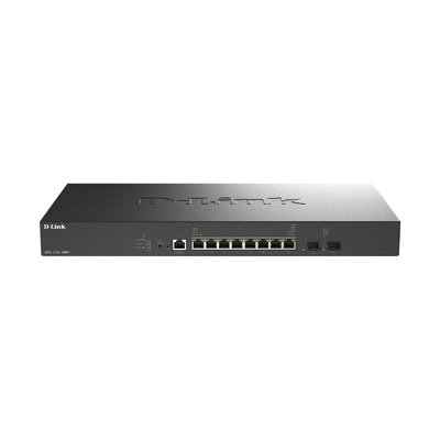 D-Link DXS-1210-10MP Multi-Gigabit 10 port Smart Managed Switch