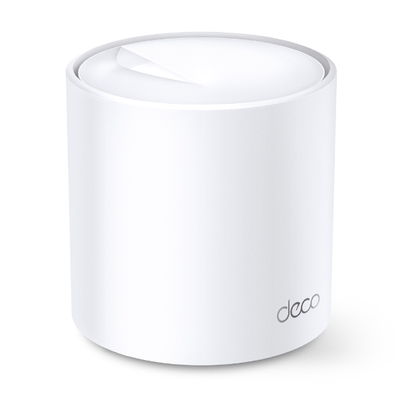 TP-Link Deco X20 (1-pack)AX1800 Whole Home Mesh Wi-Fi 6 System, Up To 200 sqm Coverage, WIFI6, 1201Mbps @ 5Ghz, 574Mbps @ 2.4 GHz OFDMA, MU-MIMO (WIFI