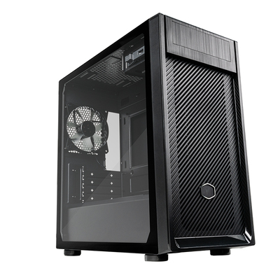 Cooler Master Elite 300 Tempered Glass Mini-Tower Micro-ATX Case-E300-KN5N-S00