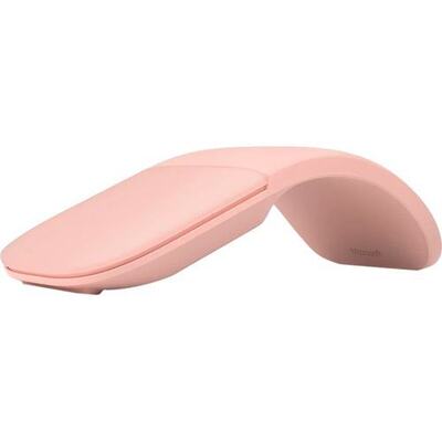 Microsoft Arc Mouse - Bluetooth - BlueTrack - 2 Button(s) - Soft Pink - Wireless 