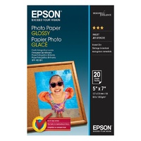 Epson 5" x 7" Glossy Photo Paper 20 Sheets