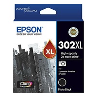 Epson 302XL High Capacity Claria Premium Photo Black Ink Cartridge