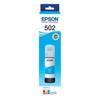 Epson T502 EcoTank Cyan Ink Bottle