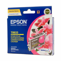 Epson T0633 Magenta Ink Cart 380 pages Magenta