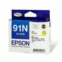 Epson 91N Yellow Ink Cart 215 pages Yellow
