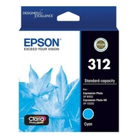 Epson 312 Standard Capacity Claria Photo HD Cyan Ink Cartridge