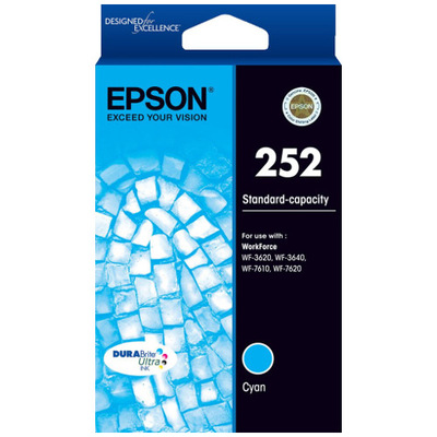 Epson 252 Cyan Ink Cartridge 300 pages Cyan