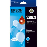 Epson 288XL High Capacity DURABrite Ultra Cyan Ink Cartridge