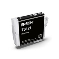 Epson T3121 UltraChrome Hi-Gloss2 Photo Black Ink Cartridge