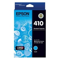 Epson 410 Standard Capacity Claria Premium Cyan Ink Cartridge