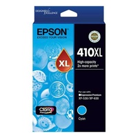 Epson 410XL High Capacity Claria Premium Cyan Ink Cartridge