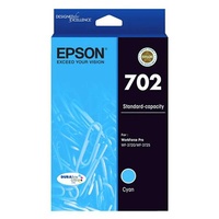 Epson 702 Standard Capacity DURABrite Ultra Cyan Ink Cartridge