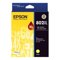 Epson 802XL High Capacity DURABrite Ultra Yellow Ink Cartridge