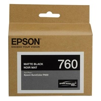 Epson 760 UltraChrome HD Matte Black Ink Cartridge