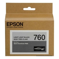 Epson 760 UltraChrome HD Light Light Black Ink Cartridge