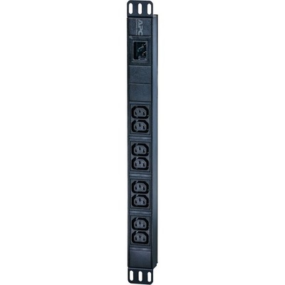 APC Easy Basic Rack EPDU1016B PDU - Basic 16 A - 230 V AC Input - 208 V AC, 230 V AC Output - 1U - Horizontal/Vertical/Toolless - Rack-mountable - EPD