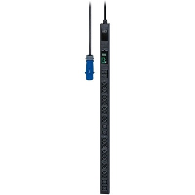APC Easy Metered Rack PDU - Metered - IEC 309 32A 2P+E - 20 x IEC 60320 C13, 4 x IEC 60320 C19 - 32 A - 230 V AC Input - 230 V AC Output - 0U - Horizo