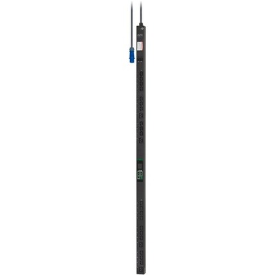 APC EasyPDU PDU - Metered-by-Outlet - IEC 60309 32A 2P+E - 20 x IEC 60320 C13, 4 x IEC 60320 C19 - 32 A - 230 V AC Input - 230 V AC Output - 0U Networ