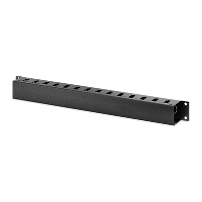 APC Cable Routing - Black - 1 Pack - Horizontal Cable Manager - 1U Height - ER7HCM
