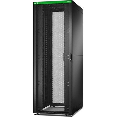 APC 48U Floor Standing Enclosed Cabinet Rack Cabinet - 482.60 mm Rack Width x 1041.40 mm Rack Depth - Black - 599.65 kg Dynamic/Rolling Weight Capacit