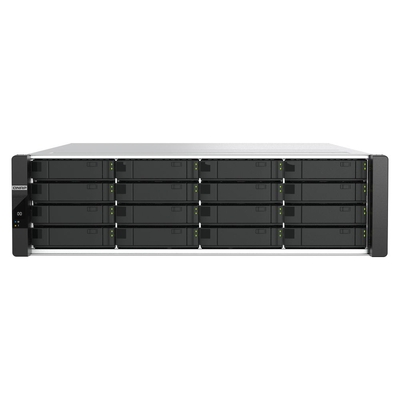 QNAP ES1686dc-R2-2123IT-64G ,16-Bay Intel® Xeon® 8-core 1.90GHz ,32GB DDR4 Active-Active Dual Controller