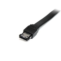StarTech Shielded External eSATA Cable, 3 ft, black - ESATA3