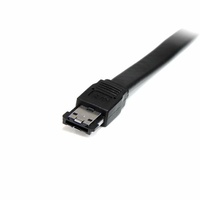 StarTech Shielded External eSATA Cable, 6 ft, black - ESATA6