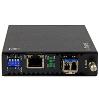 StarTech GbE Fiber Media Converter, 20km, Fiber-to-Copper, LC SM - ET91000SM20