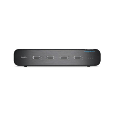 Belkin F1DN204KVM-UN-4 KVM switch Rack mounting Black
