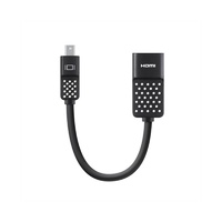 Belkin 12.7cm Mini DisplayPort to HDMI Male-Female 4K Adapter Cable