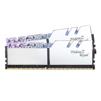 G.Skill Trident Z Royal RGB 16GB (2x 8GB) DDR4 CL16 3000MHz Memory - Silver