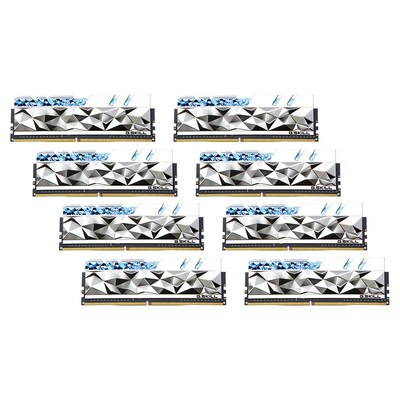 G.Skill Trident Z Royal Elite RGB 128GB (8x 16GB) DDR4 3600MHz Memory - Silver