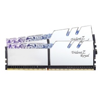 G.Skill Trident Z Royal RGB 16GB (2x 8GB) DDR4 CL18 4600MHz Memory - Silver