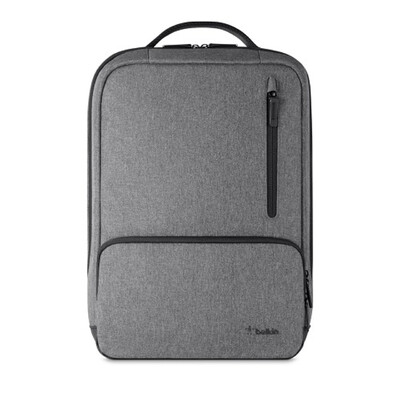Belkin Classic Pro Backpack - Grey (F8N900btBLK) - Ultimate Comfort - Stylish - professional design - Dedicated protection for laptop and tablet