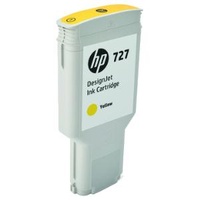 Hewlett Packard 727 300ML YELLOW DESIGNJET INK CARTRIDGE